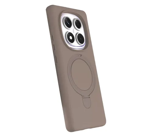 Xiaomi Redmi Note 14 Pro 5G Regal Magsafe Standlı Kapak - Çöl Titanyum