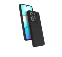 Xiaomi Redmi Note 14 4G Regal Magsafe Standlı Kapak - Siyah
