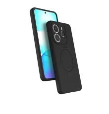 Xiaomi Redmi Note 14 4G Regal Magsafe Standlı Kapak - Siyah