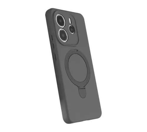Xiaomi Redmi Note 14 4G Regal Magsafe Standlı Kapak - Titan Gri