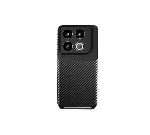 İnfinix GT 20 Pro Kılıf Auto Focus Karbon Kapak - Siyah