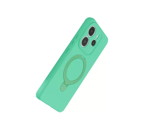 Xiaomi Redmi Note 14 4G Regal Magsafe Standlı Kapak - Yeşil