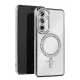 Samsung Galaxy A15 4G Joke Simli Magneticsafe Kılıf - Gümüş