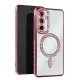 Samsung Galaxy S23 FE Joke Simli Magneticsafe Kılıf - Pembe