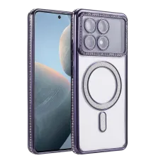 Xiaomi Poco X6 Pro Joke Simli Magneticsafe Kılıf - Derin Mor