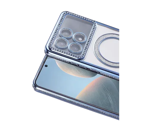 Xiaomi Poco X6 Pro Joke Simli Magneticsafe Kılıf - Mavi
