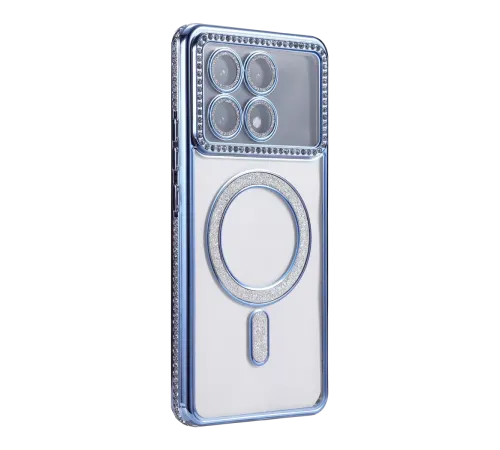 Xiaomi Poco X6 Pro Joke Simli Magneticsafe Kılıf - Mavi