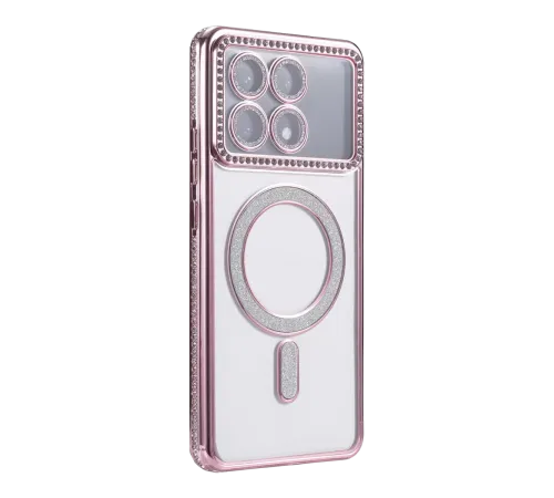 Xiaomi Poco X6 Pro Joke Simli Magneticsafe Kılıf - Pembe