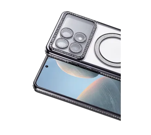 Xiaomi Poco X6 Pro Joke Simli Magneticsafe Kılıf - Siyah
