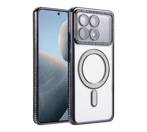 Xiaomi Poco X6 Pro Joke Simli Magneticsafe Kılıf - Siyah