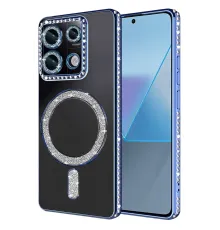 Xiaomi Redmi 13C Joke Simli Magneticsafe Kılıf - Mavi