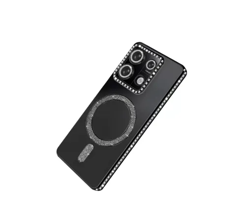 Xiaomi Redmi 13C Joke Simli Magneticsafe Kılıf - Siyah