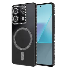 Xiaomi Redmi 13C Joke Simli Magneticsafe Kılıf - Siyah