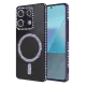 Xiaomi Redmi Note 13 Pro 4G Joke Simli Magneticsafe Kılıf - Derin Mor