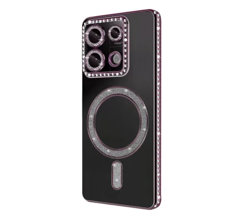 Xiaomi Redmi Note 13 Pro 4G Joke Simli Magneticsafe Kılıf - Pembe
