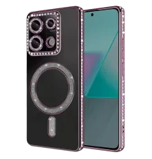 Xiaomi Redmi Note 13 Pro 4G Joke Simli Magneticsafe Kılıf - Pembe