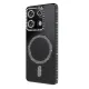 Xiaomi Redmi Note 13 Pro 4G Joke Simli Magneticsafe Kılıf - Siyah