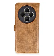 Xiaomi Redmi 14C Kılıf Trend S Plus Kapaklı Kılıf - Taba