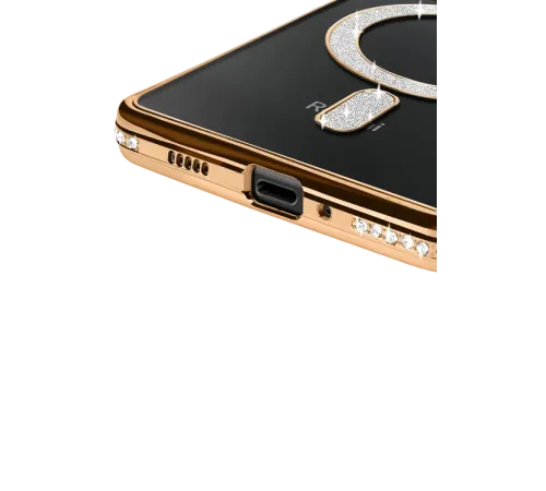 Xiaomi Redmi 14C Joke Simli Magneticsafe Kılıf - Gold