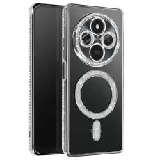 Xiaomi Redmi 14C Joke Simli Magneticsafe Kılıf - Gümüş