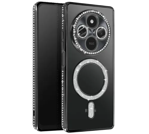 Xiaomi Redmi 14C Joke Simli Magneticsafe Kılıf - Siyah
