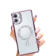Samsung Galaxy A06 Joke Simli Magneticsafe Kılıf - Derin Mor