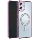 Samsung Galaxy A06 Joke Simli Magneticsafe Kılıf - Derin Mor