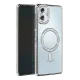Samsung Galaxy A06 Joke Simli Magneticsafe Kılıf - Gümüş