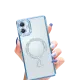 Samsung Galaxy A06 Joke Simli Magneticsafe Kılıf - Mavi