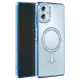 Samsung Galaxy A06 Joke Simli Magneticsafe Kılıf - Mavi