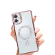 Samsung Galaxy A06 Joke Simli Magneticsafe Kılıf - Pembe
