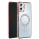Samsung Galaxy A06 Joke Simli Magneticsafe Kılıf - Pembe