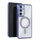 Samsung Galaxy A16 5G Joke Simli Magneticsafe Kılıf - Mavi