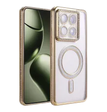 Xiaomi Mi 14T Pro Joke Simli Magneticsafe Kılıf - Gold