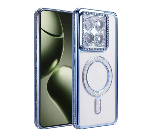 Xiaomi Mi 14T Pro Joke Simli Magneticsafe Kılıf - Mavi