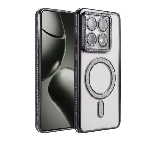 Xiaomi Mi 14T Pro Joke Simli Magneticsafe Kılıf - Siyah