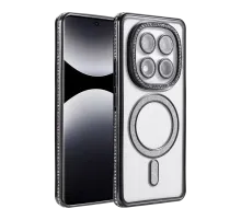 Xiaomi Redmi Note 14 Pro 4G Joke Simli Magneticsafe Kılıf - Siyah