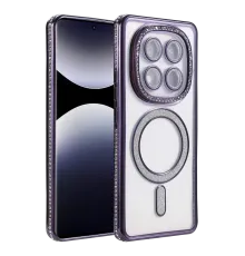 Xiaomi Redmi Note 14 Pro 5G Joke Simli Magneticsafe Kılıf - Derin Mor