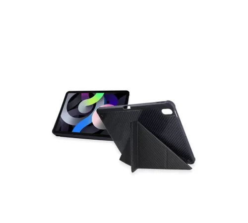 Apple iPad Pro 11 (2024) Kılıf Color Karbon Tablet Kılıfı - Siyah