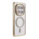 Xiaomi Redmi Note 14 Pro 5G Joke Simli Magneticsafe Kılıf - Gold