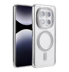Xiaomi Redmi Note 14 Pro 5G Joke Simli Magneticsafe Kılıf - Gümüş