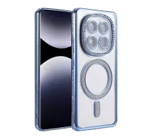 Xiaomi Redmi Note 14 Pro 5G Joke Simli Magneticsafe Kılıf - Mavi