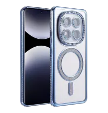 Xiaomi Redmi Note 14 Pro 5G Joke Simli Magneticsafe Kılıf - Mavi