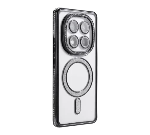 Xiaomi Redmi Note 14 Pro 5G Joke Simli Magneticsafe Kılıf - Siyah