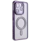Xiaomi Redmi Note 14 4G Joke Simli Magneticsafe Kılıf - Derin Mor