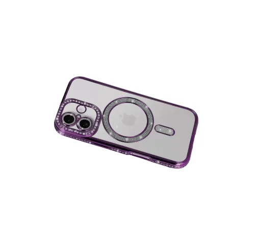 Apple iPhone 17 Joke Simli Magneticsafe Kılıf - Derin Mor