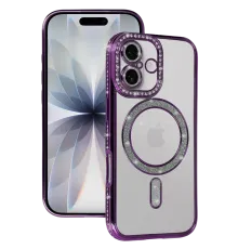Apple iPhone 17 Joke Simli Magneticsafe Kılıf - Derin Mor