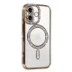 Apple iPhone 17 Joke Simli Magneticsafe Kılıf - Gold