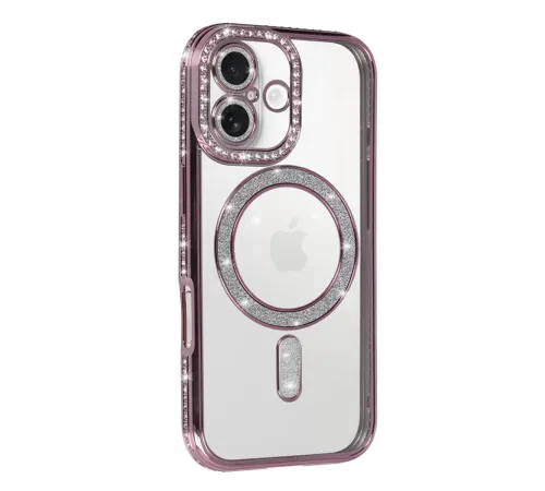 Apple iPhone 17 Joke Simli Magneticsafe Kılıf - Pembe