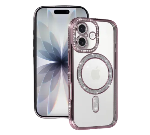 Apple iPhone 17 Joke Simli Magneticsafe Kılıf - Pembe